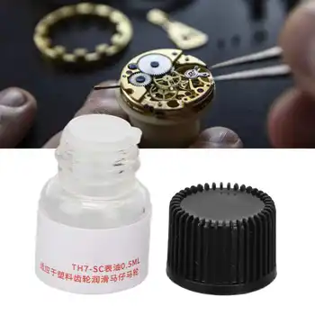 0.5 ml מכאני שעון שמן נייד אחיזה חזקה Lubricity שעון שמן סינטטי עבור תיקון השעון על שען לתקן כלי