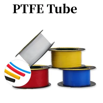 1 מטר צינור PTFE טמפרטורה גבוהה, לחץ עמיד Polytetrafluoro אתילן צינורות להעביר את הצינור