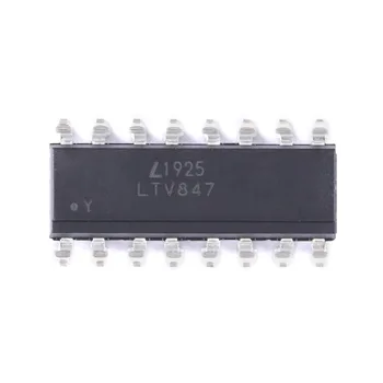 10pcs/הרבה LTV-847S SOP-16 LTV847 טרנזיסטור פלט Optocouplers Optocplr Phototrans 4-CHNL טמפרטורת הפעלה:- 30 C-+ 100 C