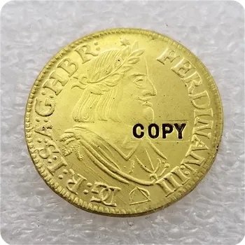 1647 דוקא פרדיננד השלישי, בוהמיה, הונגריה אוסטריה מטבע להעתיק מטבעות הנצחה-העתק מטבעות מדליית מטבעות אספנות