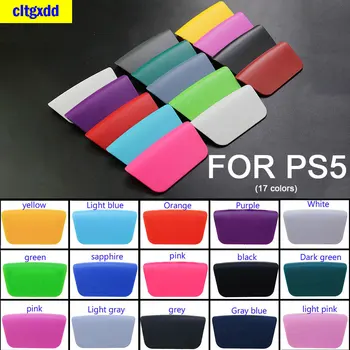 17 צבעים פלסטיק החלפת משטח המגע הרך מותאם אישית חלקים משטח המגע עבור PS5 בקר