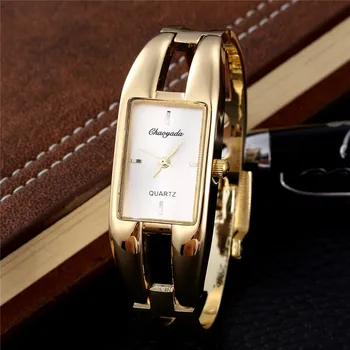 2022 נשים צמיד שעונים נירוסטה צמיד נשי בנות שעוני יד מלמעלה מותג יוקרה זהב שעון צמיד Montre פאטאל