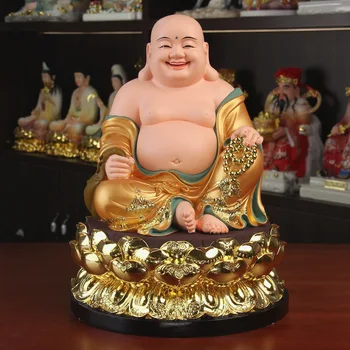 2023 הסיטוניים בודהיזם להבין את הזהב מאיטריה עושר אלוהים, בודהה אסיה הביתה חנות ממוזלים שגשוג בהצלחה ז ' או קאי פסל