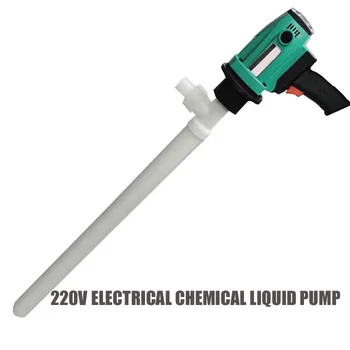 220V חשמלי כימי נוזלי משאבה חזקה מאכל נוזלי משאבת אינפוזיה RPP משאבת חבית 1100W 1300W