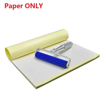 2pcs/lot ידנית לניקוי כלי מסיר אבק נייר דביק רולר סיליקון לניקוי אבק נייר להסרת משטח בגודל 240X330MM