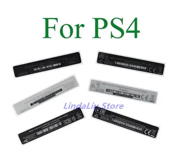300pcs דיור מעטפת סלים שחור בחזרה Lable מדבקה PS4 חלקי תיקון PS4 בקר תווית חזרה פסטר Lable