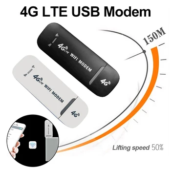 4G LTE מודם USB Dongle 150Mbps סמארטפון WiFi מתאם הרשת האלחוטית החמה הנתב עבור מחשבים ניידים מחברות UMPCs באמצע מכשירים