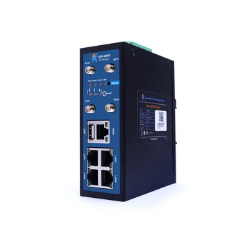 4G LTE תעשייתי סלולארי נתב VPN USR-G809 הרבה התקן 4 LAN ו-1 WAN Ethernet