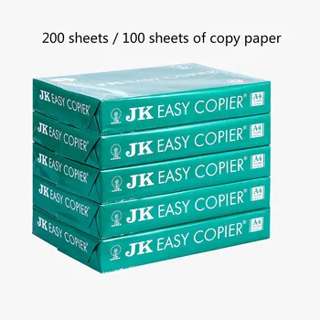 A4 200/100 גיליונות Xerography המשרד נייר הדפסה 70g העסק נייר ספר נייר הדפסה נייר צילום כל עץ עיסת נייר העתקה