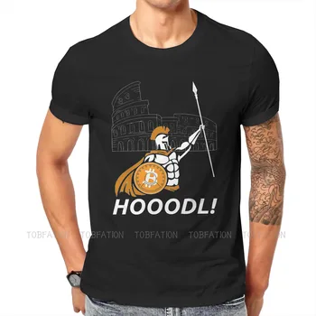 Bitcoin ספרטני Hodler Hodling BTC היפ הופ חולצת טי קארדנו סגנון מקסימום פנאי חולצת זכר טי מתנה ייחודית בגדים