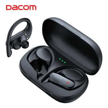 DACOM TWS Pro Bluetooth אוזניות HiFi בס סטריאו אוזניות נכון אלחוטית ספורט ריצה אוזניות גיימינג אוזניות עם מיקרופון