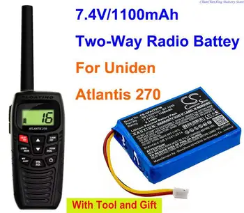 OrangeYu 1100mAh רדיו דו-כיווני סוללה BBTG092001,BT-1035 על Uniden אטלנטיס 270