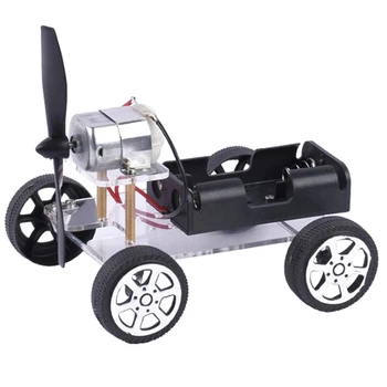 Smarian מיני הרוח רכב DIY פאזל המכונית הרובוט מארז קיט לילדים/צעצועים למבוגרים מתאים Arduino Diy גלגלים רובוטי צעצועי rc