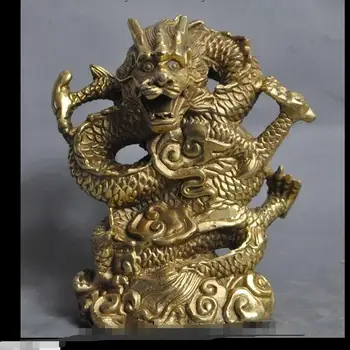 suyun00424603@+++מזל סינית פליז fengshui חיה גלגל המזלות דרקון פסל קישוט צלמית