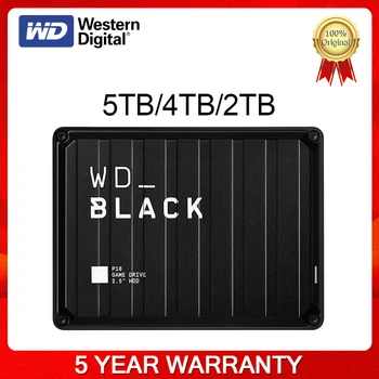 Western Digital WD שחור P10 משחק כונן 5TB 4T 2T חיצוני נייד דיסק קשיח HDD 2.5