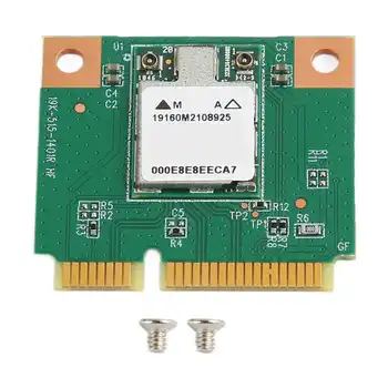 WIFI כרטיס 2.4 Ghz 5Ghz Dual Band BT 4.1 Mini PCIE 1200Mbps מתאם הרשת האלחוטית חם