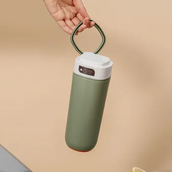 Xiaomi יצירתי ריבוע פלסטיק מים כוס עם ידית טבעת דליפת הוכחה פראייר כוס חיצוני ספורט טיולים קמפינג נייד בקבוק