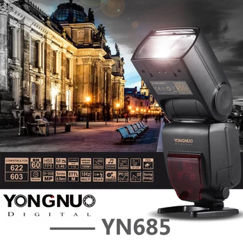 YONGNUO YN685 אלחוטית 2.4 G HSS TTL/iTTL פלאש Canon Speedlite D750 D810 D7200 D610 מצלמת DSLR D7000 Speedlite Flash