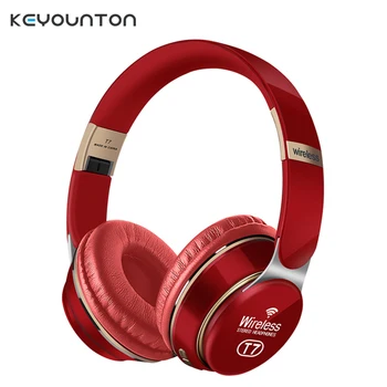 אוזניות Bluetooth אוזניות אוזניות אוזניות אלחוטיות סטריאו מתקפל כרטיס TF תמיכה מיקרופון אוזניות Handfree נגן MP3
