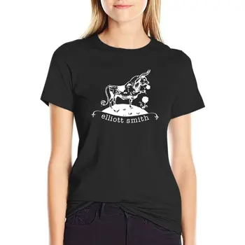 אליוט סמית בול טי-שירט להדפיס בעלי החיים החולצה בנות גרפי חולצת קיץ חולצות אישה 2023