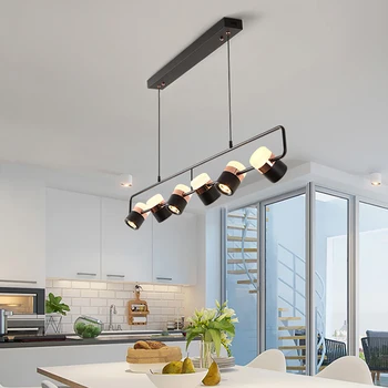 בסגנון נורדי מעצב מנורת שולחן האוכל האור אמנות יצירתית דלפק המטבח, חדר השינה ליד המיטה LED מודרני נברשת עיצוב הבית