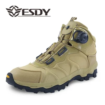 גברים של נעלי חוצות נעלי ספורט צבאי טקטי מגפיים תגובה מהירה בואה מערכת ציד בטיחות נוח נעלי הליכה
