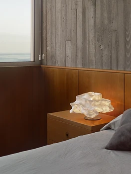 הסלון מנורת רצפה מעצב השינה ליד המיטה ענן כוכבי מנורת שולחן