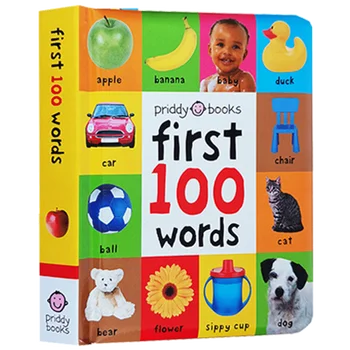 הראשון 100 מילים, מותק ספרי ילדים בגילאי 1 2 3, אנגלית התמונה הספר, 9780312510787