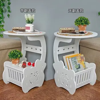 למכור חם בסגנון אירופאי מרפסת שולחן מרובע תה שולחן חדר השינה ליד המיטה, שולחן קטן, שולחן עגול קטן שולחן קפה עגול