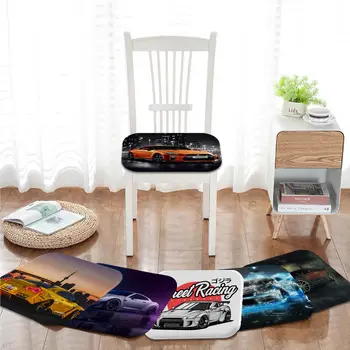 מכונית ספורט דקורטיבי כרית מדיטציה צואה משטח האוכל הכיסא טאטאמי כרית מושב אנטי להחליק לכריות הספה