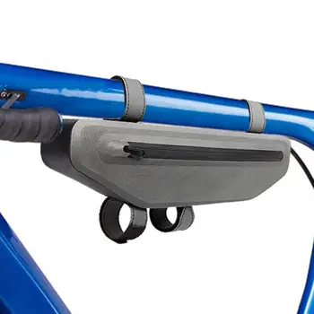 משולש אחסון אופניים התיק עמיד Bike Pack פאוץ עבור רכיבה על אופניים רכיבה על אופניים כיס 600D TPU עמיד למים בד עם פתח גדול עבור