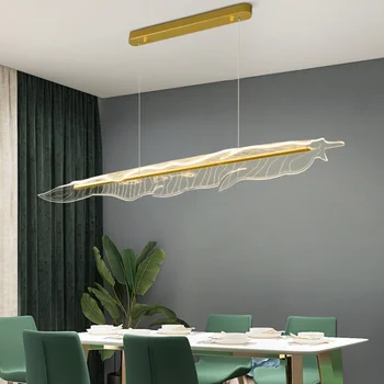 נברשות מסעדה המנורה מחקר מודרני מינימליסטי יצירתי סיני יוקרה חדר מעצב בר הברק סלון תלוי תליון אור