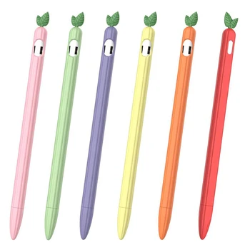 עבור אפל העיפרון 2 1 case כיסוי אוניברסלי צבעוני עבור IPad קלמר החלקה הגנת סיליקון עבור אפל העיפרון 1 2 שרוול