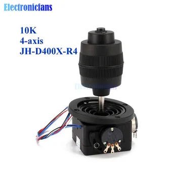 פלסטיק עמיד 4-ציר ' ויסטיק פוטנציומטר כפתור JH-D400X-R4 10K 4D שחור עם חוט Automatization מכונת שליטה